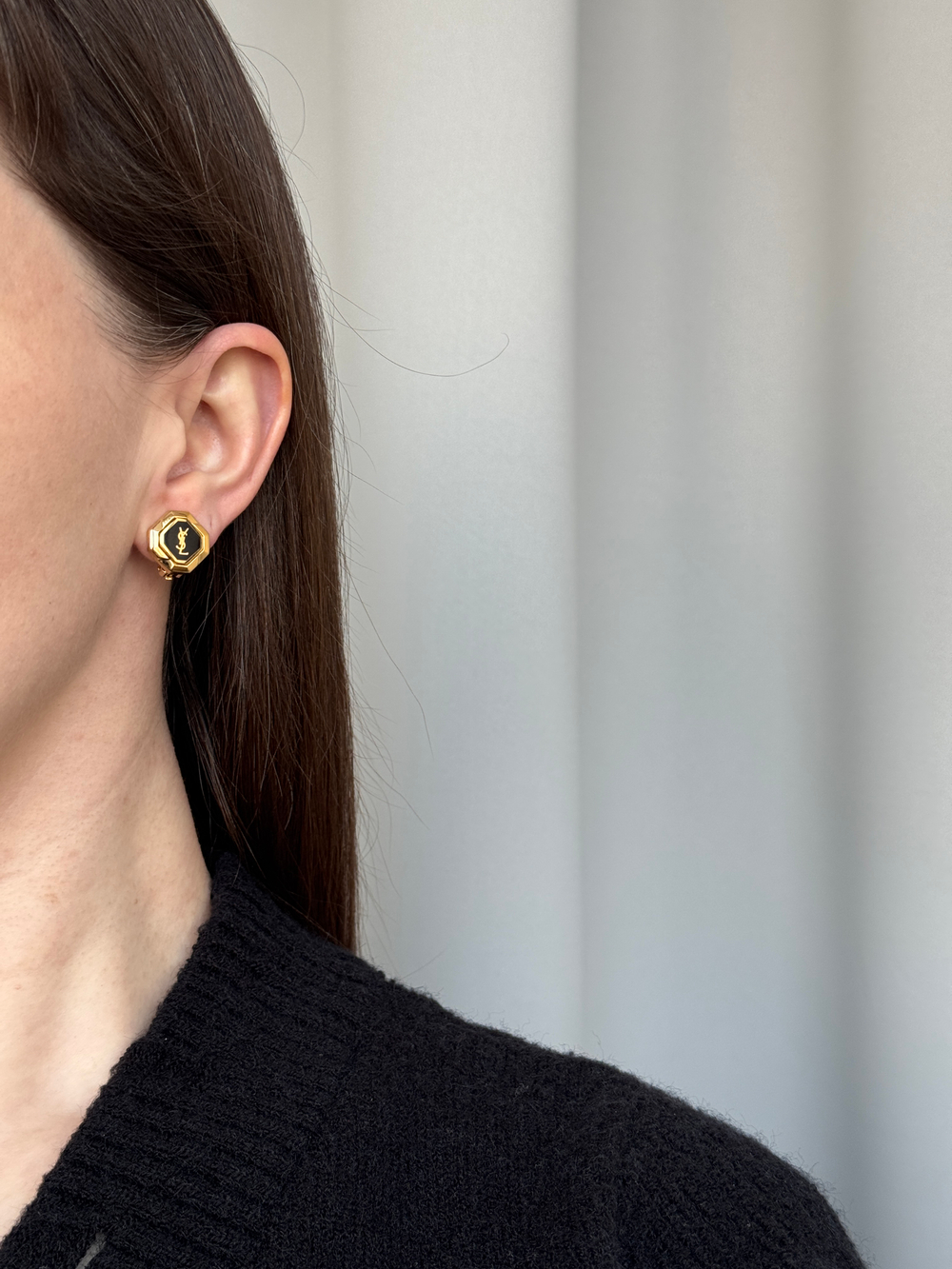 Клипсы Yves Saint Laurent