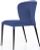 Стул Albert (Альберт), бархат синий 29
