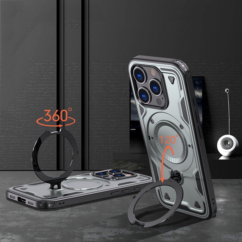 Чехол Magneto Case с кольцом для iPhone 16 Pro