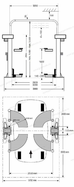 Подъёмник двухстоечный Hofmann Duolift MSE 5500