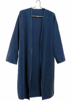 Халат махровый Abyss & Habidecor Swim 308 темно-синий Португалия