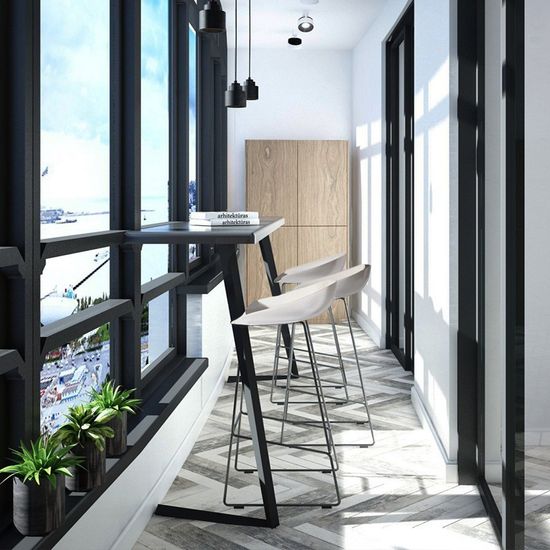 Стул полубарный Neo белый с хромированными ножками