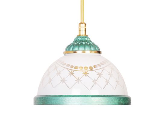 Подвесной светильник Reccagni Angelo L.7202/16 GREEN