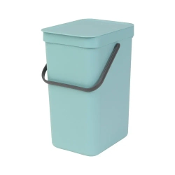 Brabantia Контейнер для мусора Sort & Go 12л мятный
