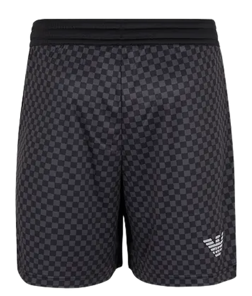 Мужские теннисные шорты EA7 Man Jersey Shorts - black