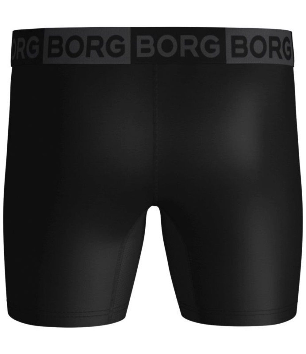 Мужские боксеры спортивные Björn Borg Shorts Philip Solid 1P - black beauty