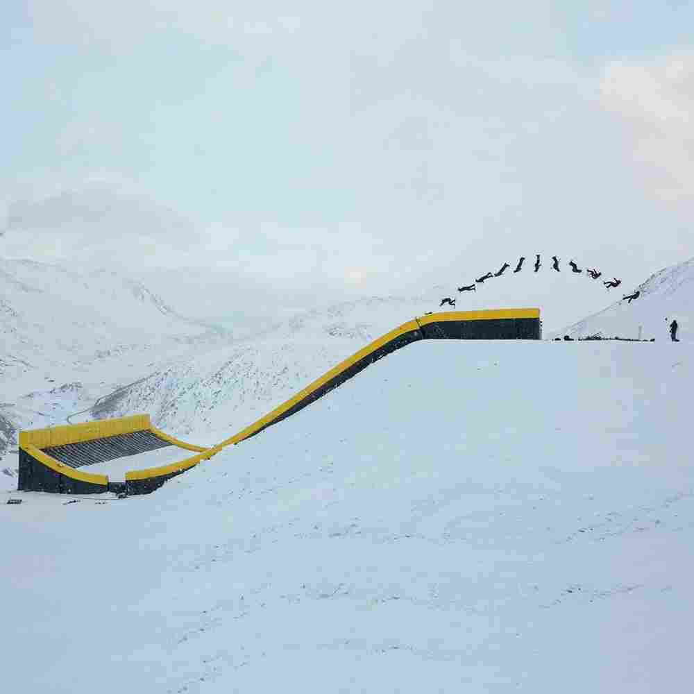 Надувная подушка «PAB Progress» для фристайла и экстрим-прыжков, 8,5×4×2,5 м