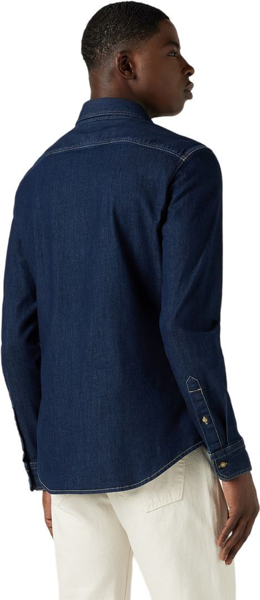 Рубашка Levis LS BATTERY HM SHIRT SLIM DARK INDIGO - WORN IN