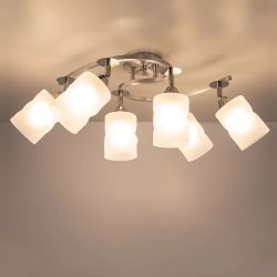 Citilux Сиерра CL119260 Люстра с поворотными плафонами Алюминий