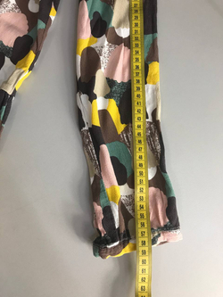 Платье со стильной расцветкой, визуально на 46 размер