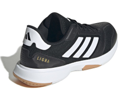 Мужские кроссовки для бадминтона/сквоша Adidas Ligra 8 M - core black/cloud white