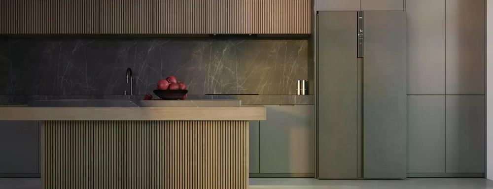 Отдельностоящий холодильник-морозильник Cross Door Vard VRK190NI