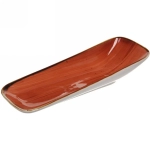 Тарелка керамическая «Corsica orange» сервировочная 26*9,5*5см