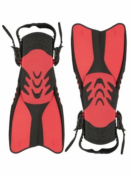 Ласты детские регулируемые Sargan Релакс красный