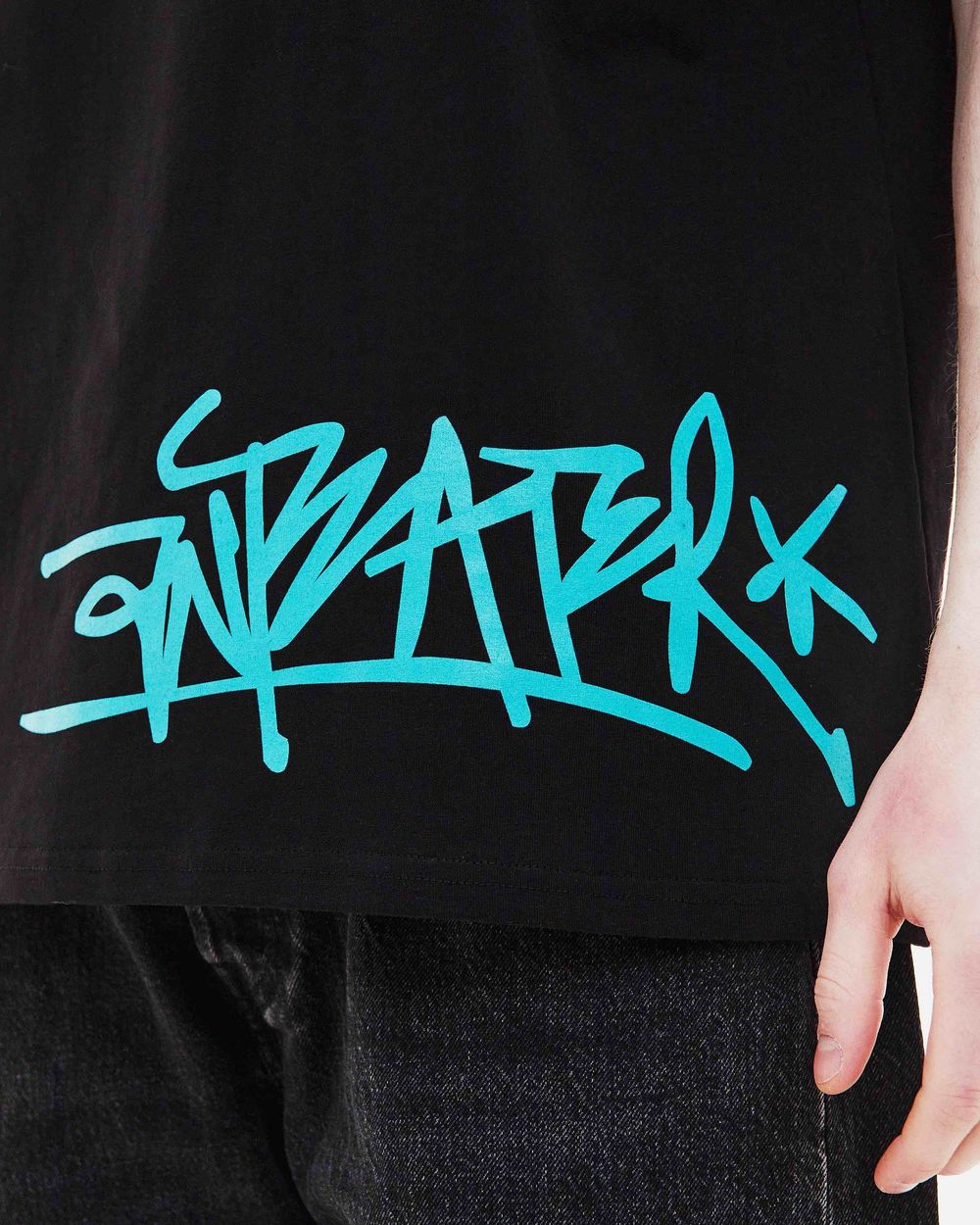 Футболка Anteater 337 Big Blue Tag черная