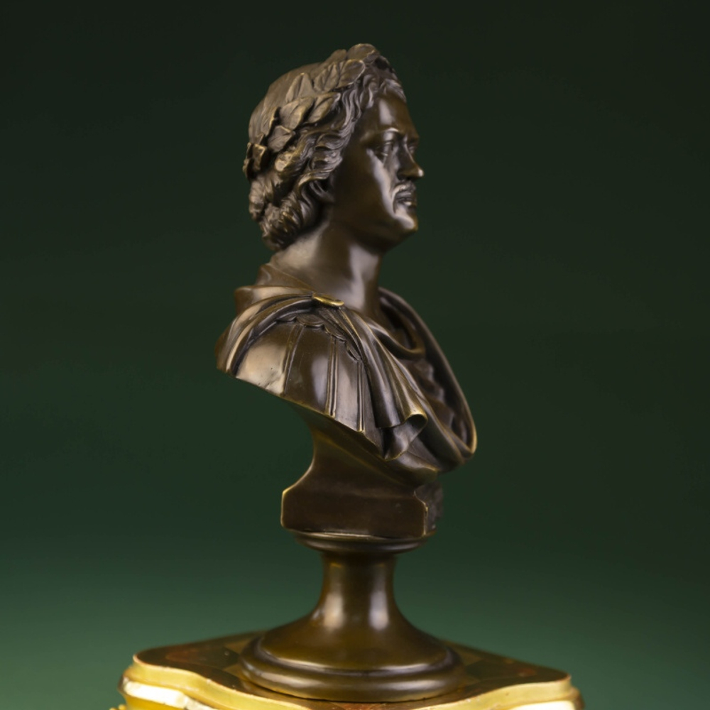 Литая скульптура из бронзы «Петр Первый»