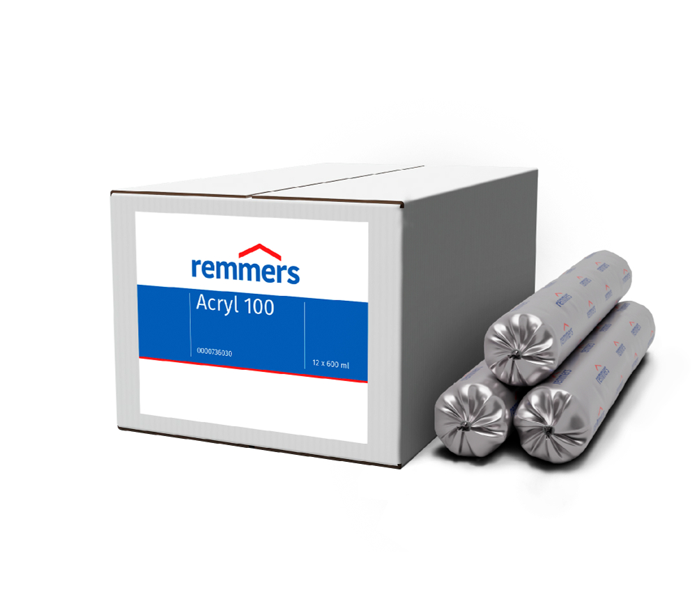 Remmers Acryl 100 — герметик для технологии Теплый шов