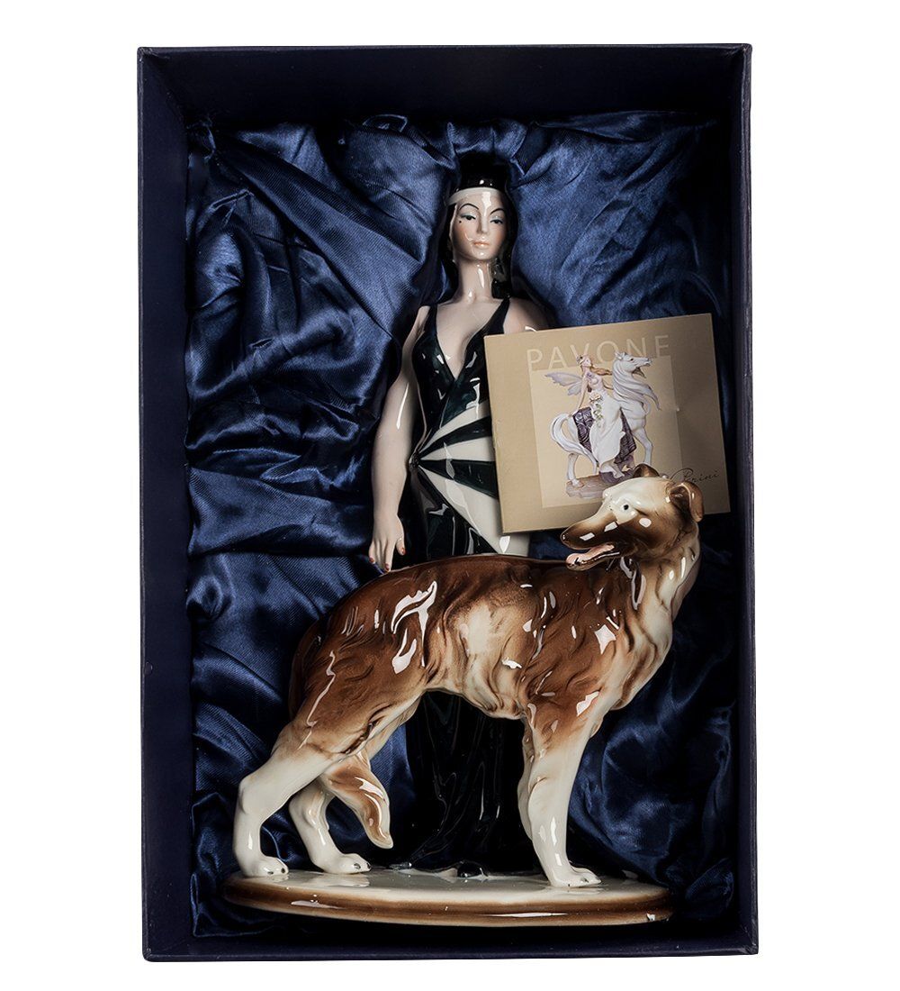 JP-38/ 7 Фигурка «Дама с собакой» (Pavone)