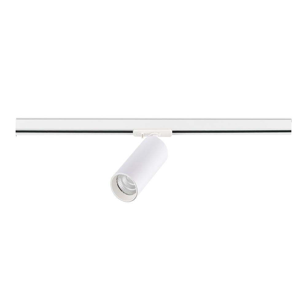ST382.536.10.TRIAC Св-к трек. Белый LED 1*10W 3000K 900Lm Ra&gt;90 24 IP20 DxH- 220V Однофазная трековая система