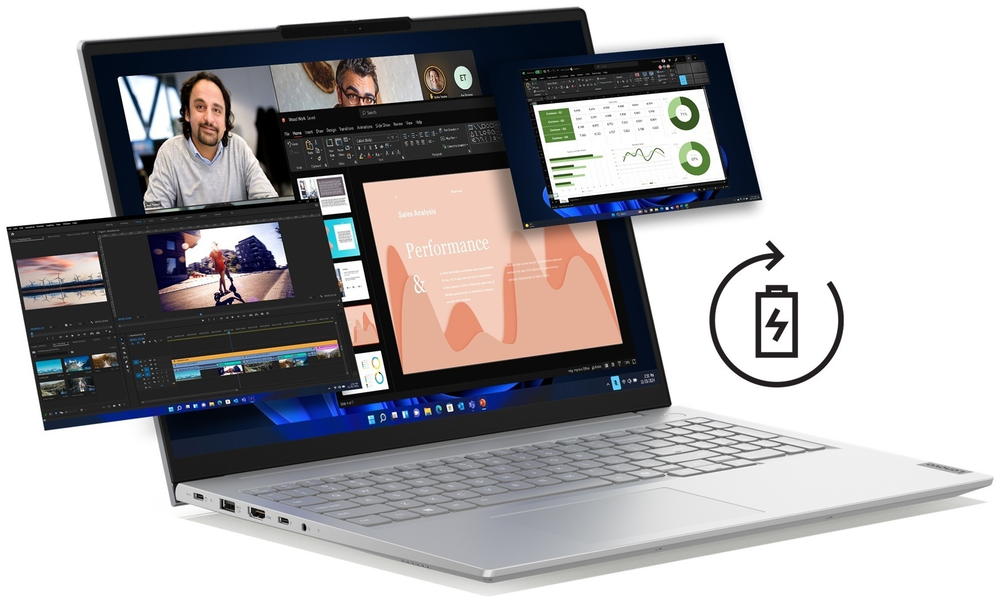 Ноутбук Lenovo ThinkBook 16 G8 16" / 32 Гб / SSD 1024 Гб / Win 11 Pro / 21SK007TRT