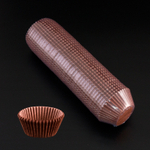 Тарталетки круг 3В коричневая (30*24 мм)