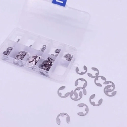 OZ-CUCR-120 E Clips CIRCLIPS нержавеющая сталь комплект стопорных колец ассорти от 1,5 мм до 10 мм