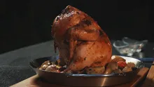 Подставка для запекания курицы на пиве/вине/маринаде, 35х31х13 см, нержавеющая сталь, Primeliner