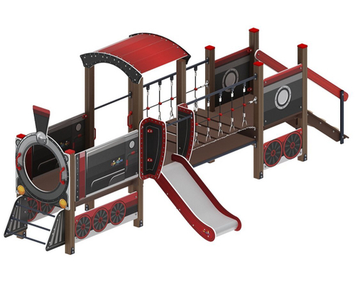 Детский игровой комплекс Паровозик ДИК 1.03.5.02-02 Н=750