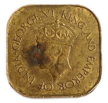 5 центов 1942 Цейлон