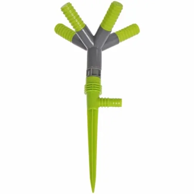 Разбрызгиватель «Green» на колышке 5 леек 29см. ДоброСад