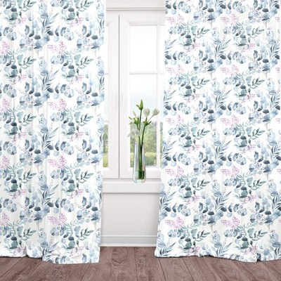 Шторы для гостиной с подхватом Эвкалипт Ш.145.260 АРТ ДИЗАЙН 145*260