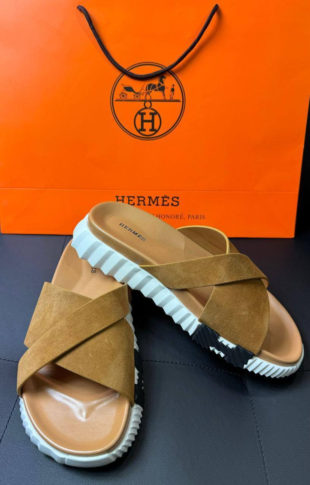 Шлепанцы Hermes