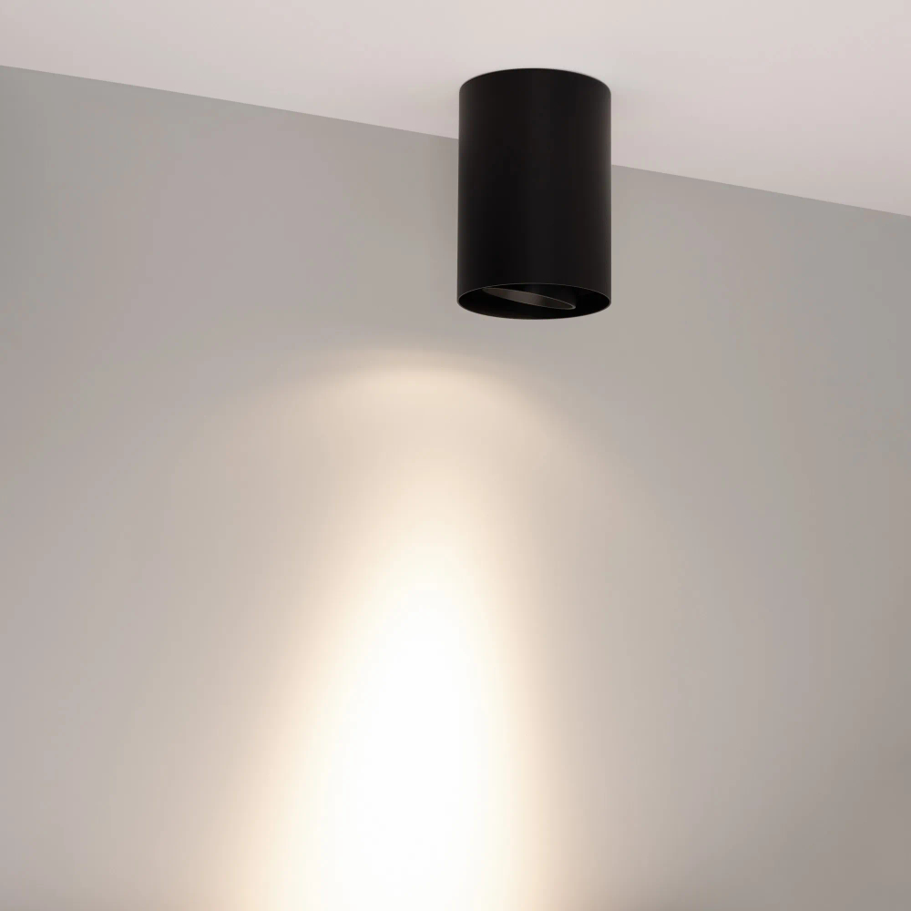 Светильник SP-FOCUS-R86-10W Day4000 (BK, 15 deg, 230V) (Arlight, IP54 Металл, 5 лет) 054848