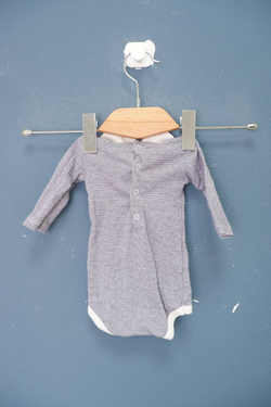 Боди Petit Bateau в полоску на 0/1 месяца