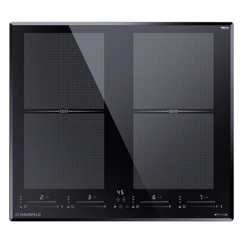 Индукционная варочная панель с двумя Flex Zone и Booster MAUNFELD CVI594SF2 LUX Inverter