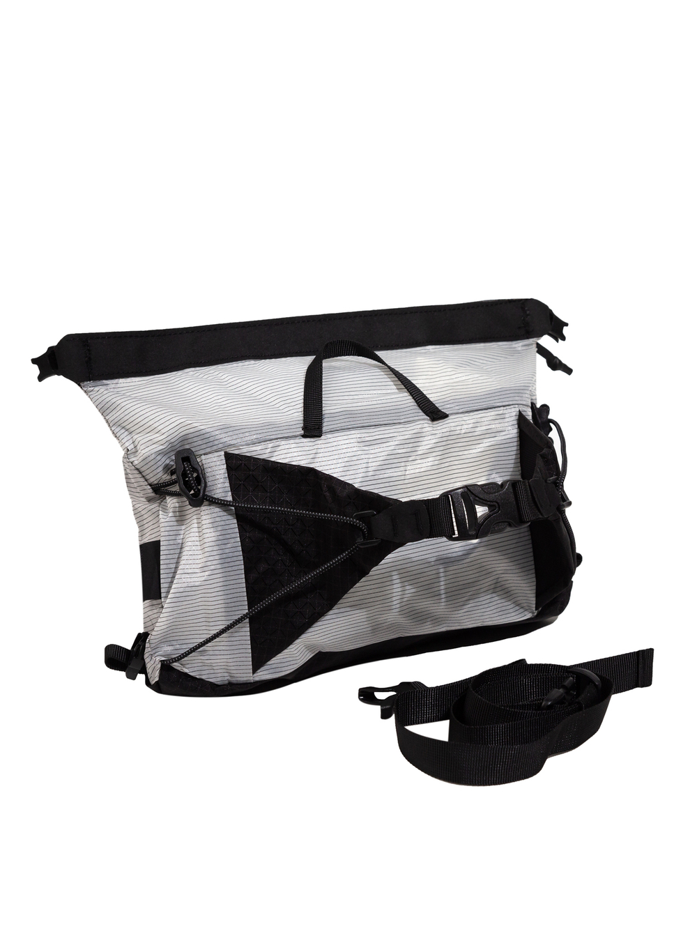 Сумка кросс-боди Naturehike hydrogen, 5л, белая/черная (CNK2300BB013)