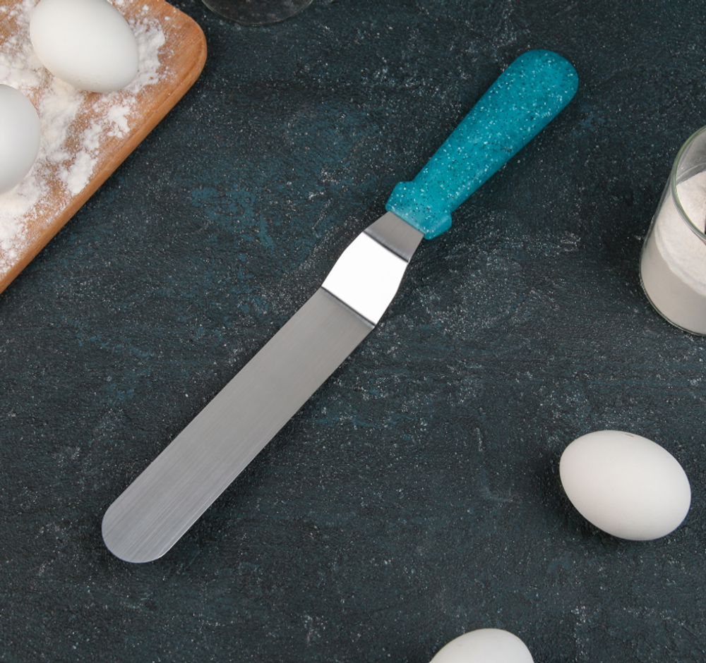 Лопатка-палетка изогнутая 31 см, рабочая поверхность 20 см