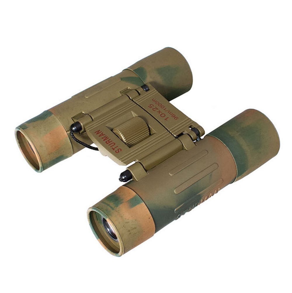 Бинокль STURMAN 10x25, зеленый