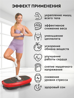 3D Виброплатформа для похудения PLANTA VP-15