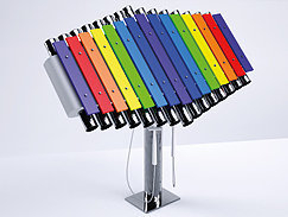 Уличный игровой музыкальный комплекс Конфетти в черном цвете