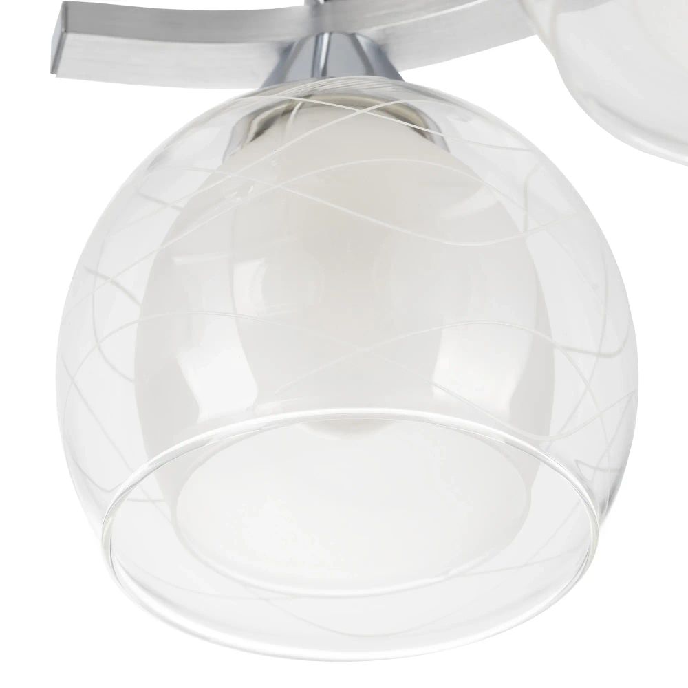 Citilux Буги CL157162 Люстра потолочная Алюминий Хром