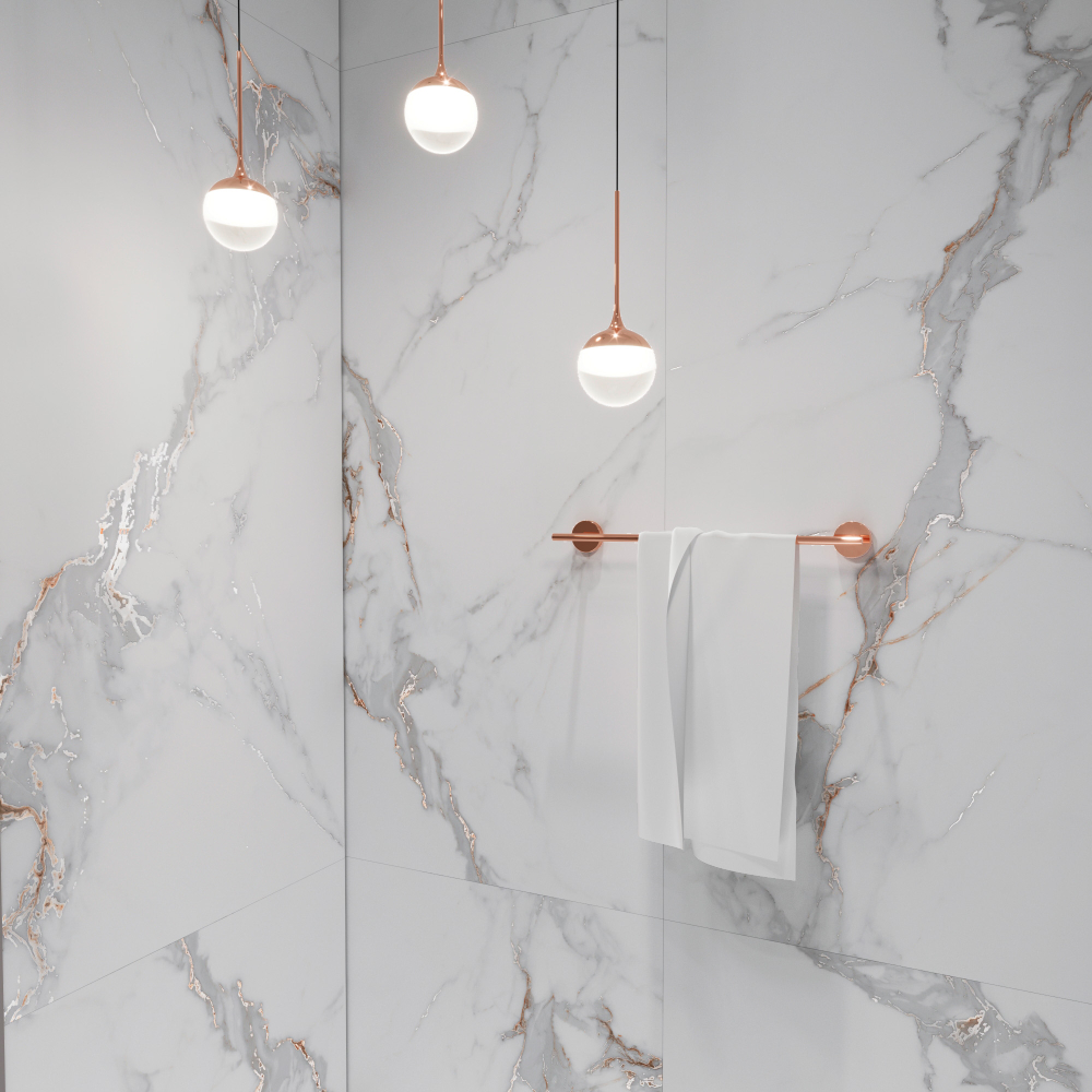 Керамогранит, Creanza, STATUARIO SEVILLE, 1200x600 мм, карвинг про