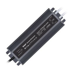 UET-VAF-150A67 12V IP67 2 выхода Блок питания ультратонкий. 150Вт. Металлический корпус. TM Uniel