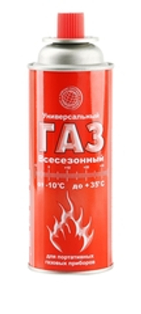 газ для портативных плит и горелок