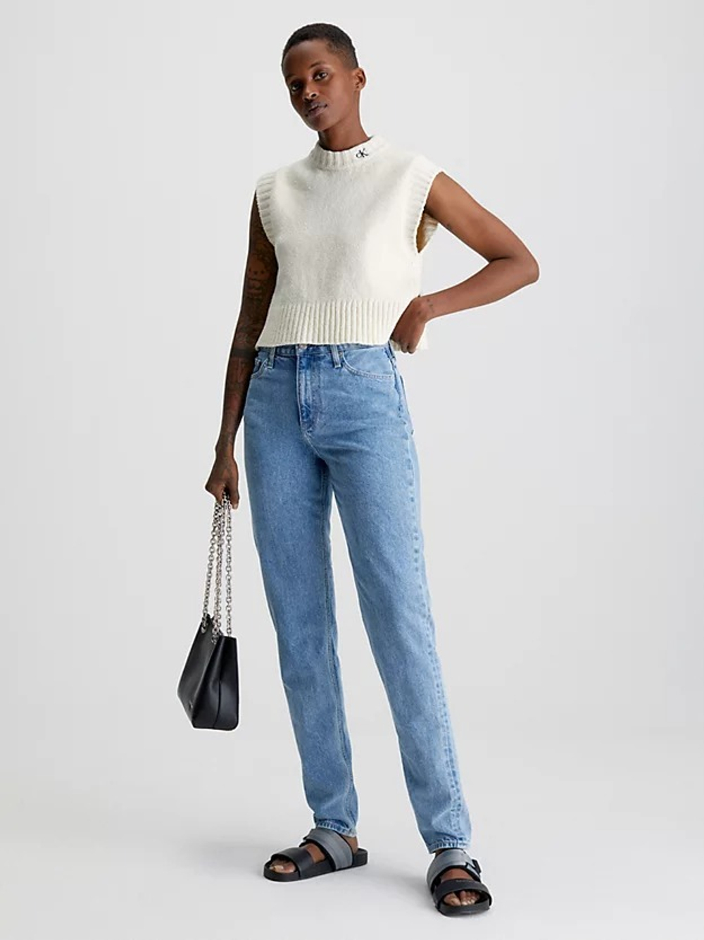 Джинсы Mom женские CALVIN KLEIN JEANS