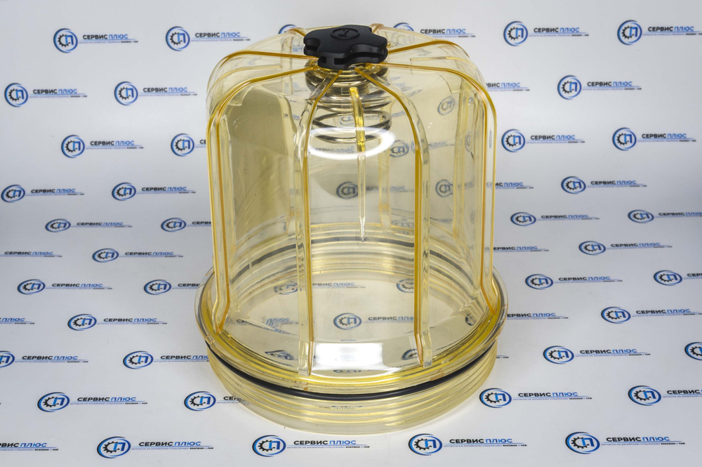 Колба верхняя  топ. фильтра грубой отчистки Е5 в сборе 1105030-2007-C00/A+1105036-2007