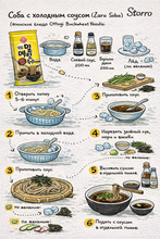 Лапша гречневая Ottogi Buckweat noodle 400 г