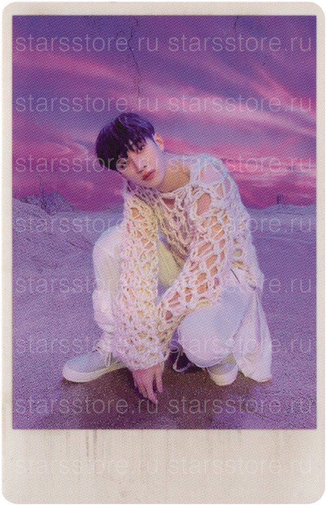 Полароид Bang Chan Stray Kids - ROCK-STAR Полароид Bang Chan Stray Kids - ROCK-STAR