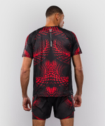 Футболка спортивная Venum Matupa Black/Red/Silver