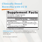 Doctor's Best, босвеллия и UC-II®, 60 растительных капсул